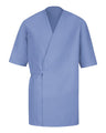 Men's Collarless Poplin Butcher Wrap
