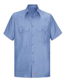 Men's Tall Ripstop Short Sleeve Work Shirt