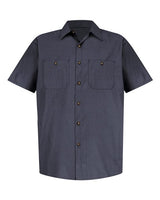 Red Kap Men's Tall Industrial Short Sleeve Work Shirt