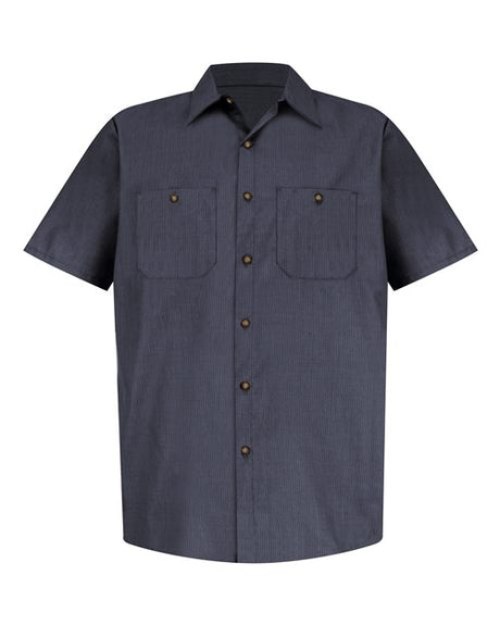 Red Kap Men's Tall Industrial Short Sleeve Work Shirt