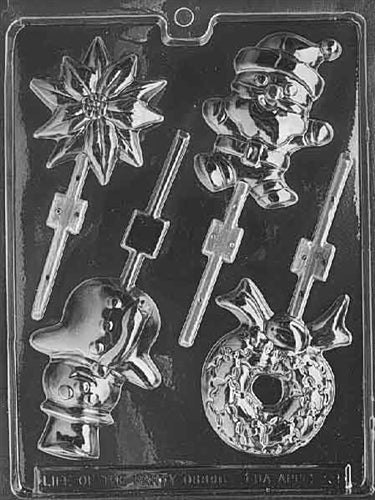 Assorted Christmas Lolly Chocolate Mold