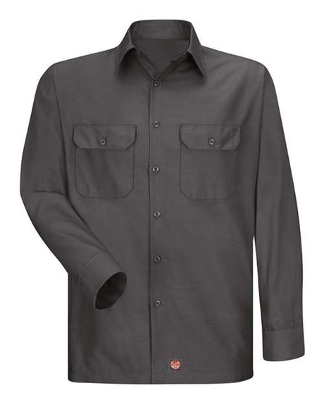 Red Kap Men's Tall Ripstop Long Sleeve Shirt