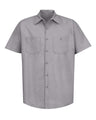 Red Kap Men's Tall Industrial Short Sleeve Work Shirt