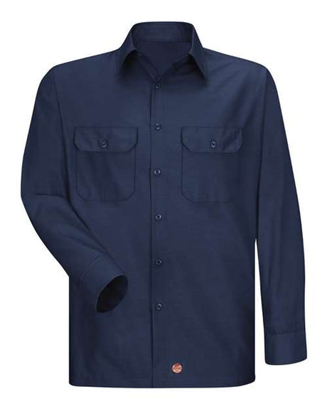 Red Kap Men's Tall Ripstop Long Sleeve Shirt