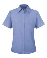 Red Kap Women's Short Sleeve Specialized Pocketless Work Shirt