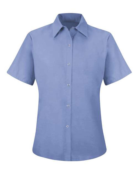 Red Kap Women's Short Sleeve Specialized Pocketless Work Shirt