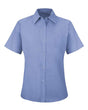 Red Kap Women's Short Sleeve Specialized Pocketless Work Shirt
