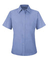 Red Kap Women's Short Sleeve Specialized Pocketless Work Shirt