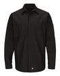 Red Kap Men's Tall Long Sleeve Automotive Crew Shirt