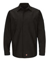 Red Kap Men's Tall Long Sleeve Automotive Crew Shirt