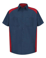 Red Kap Men's Tall Short Sleeve Motorsports Shirt