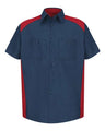 Red Kap Men's Tall Short Sleeve Motorsports Shirt