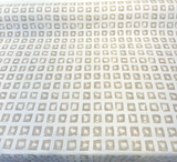 Sunbrella Kindle Silk Solution Dyed Acrylic Fabric - Geometric Prints, Dark Beige, 54" Width (1 Yard)