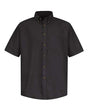 Red Kap Men's Tall Poplin Short Sleeve Dress Shirt