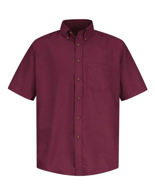 Red Kap Men's Tall Poplin Short Sleeve Dress Shirt