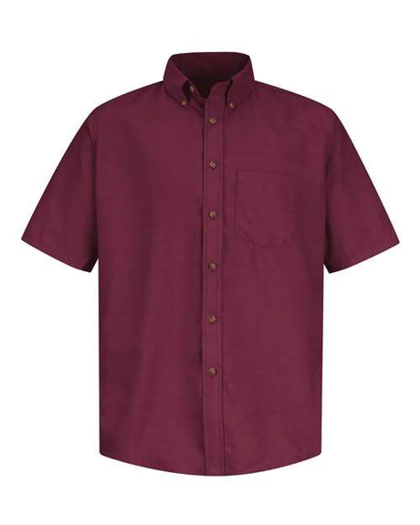 Red Kap Men's Tall Poplin Short Sleeve Dress Shirt