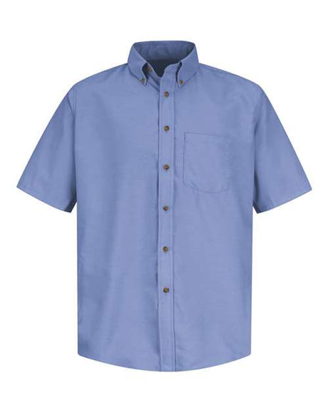 Red Kap Men's Tall Poplin Short Sleeve Dress Shirt
