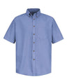 Red Kap Men's Tall Poplin Short Sleeve Dress Shirt