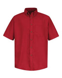 Red Kap Men's Tall Poplin Short Sleeve Dress Shirt