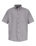 Red Kap Men's Tall Poplin Short Sleeve Dress Shirt
