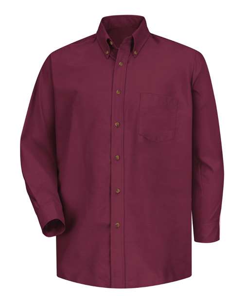 Red Kap Men's Poplin Dress Shirt