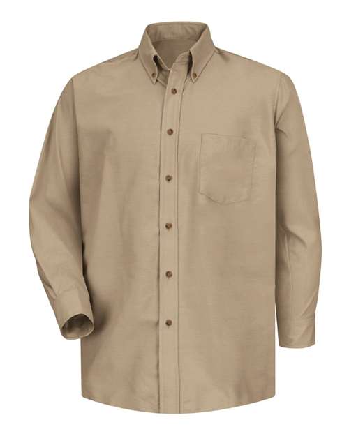 Red Kap Men's Poplin Dress Shirt