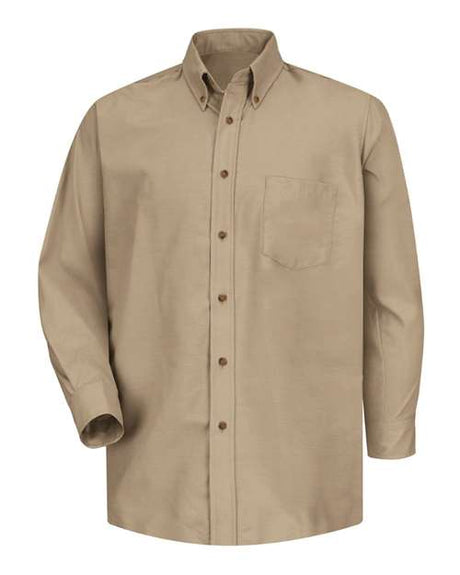 Red Kap Men's Poplin Dress Shirt