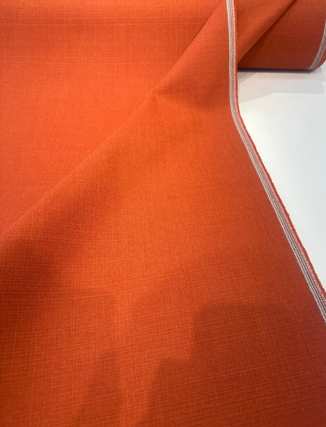 Sunbrella Ripple Salsa Red 87010 Solution-Dyed Acrylic Fabric - Salsa Red Ripple, Upholstery Drapery Fabric, By The Yard (1 Yard)