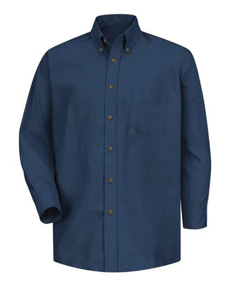 Red Kap Men's Poplin Dress Shirt