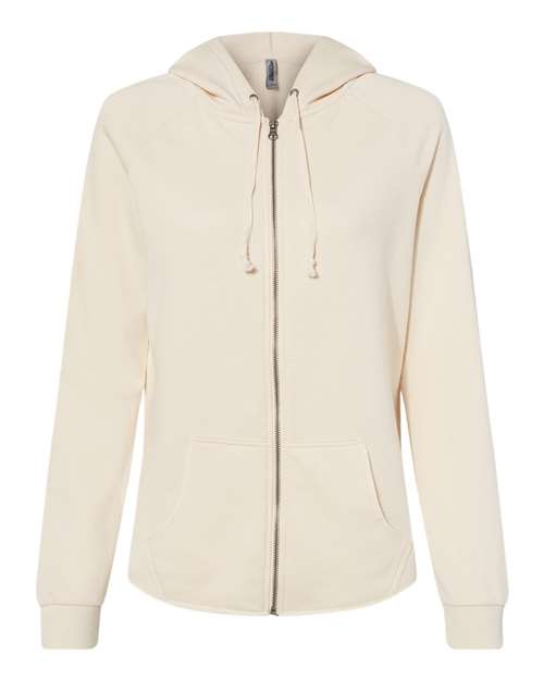 Women's California Wave Wash Full-Zip Hooded Sweatshirt