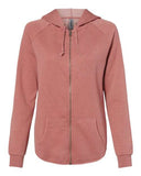 Sudadera con Capucha y Cierre Completo California Wave Wash para Mujer