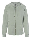Sudadera con Capucha y Cierre Completo California Wave Wash para Mujer