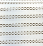 Sunbrella Stitchy Stripe Linen Taupe Solution Dyed Acrylic Fabric - Taupe And Linen Stripes, 54" Width (1 Yard)