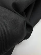 Cotton Twill Fabric Blue Black