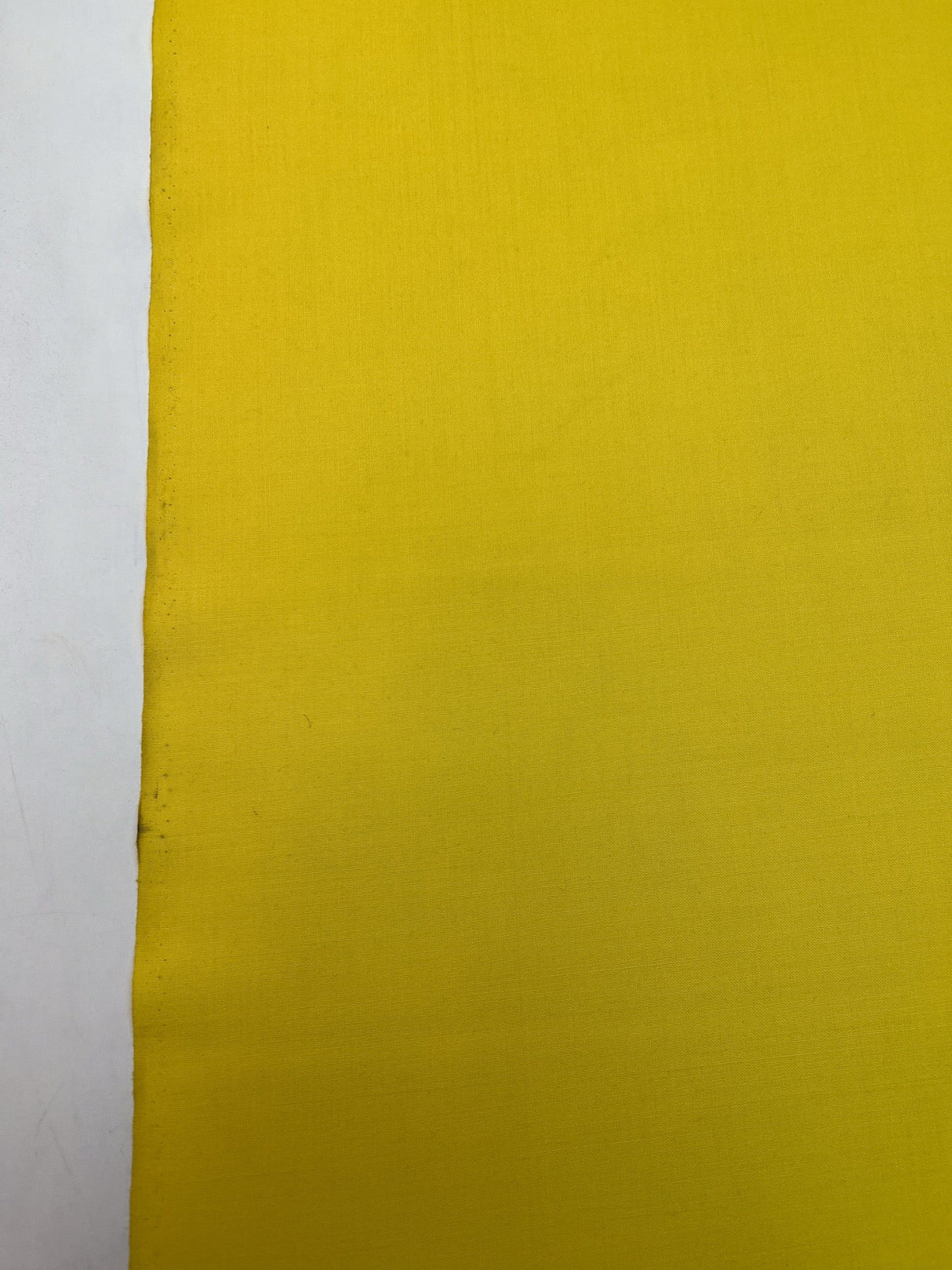 Italian Yellow Wool Fabric