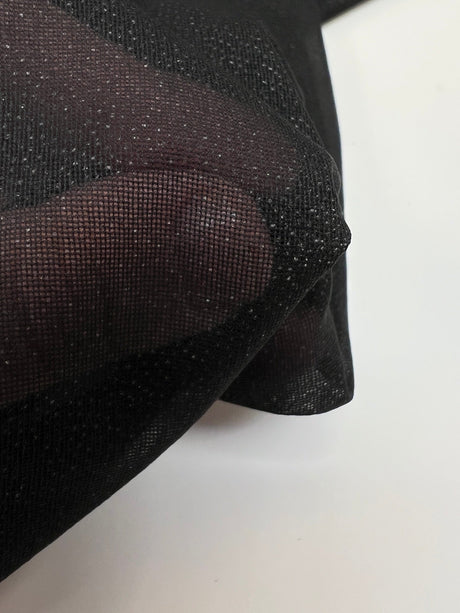 Black Stretch Polyamide Interlining