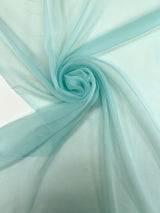 Silk Chiffon Fabric Green