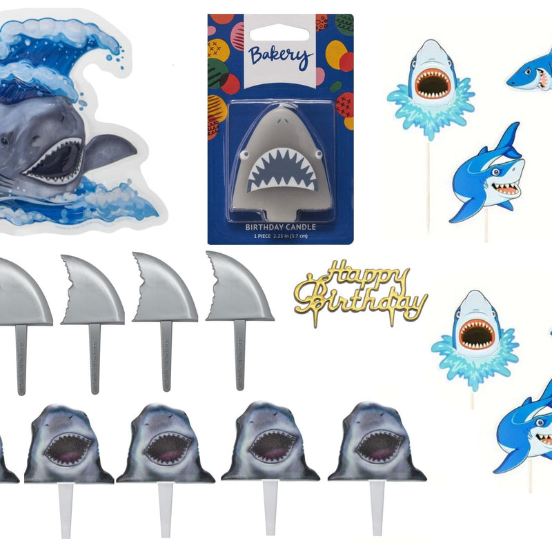 Medium SHARK Cake Kit (ideal for medium size cake & added cupcakes)