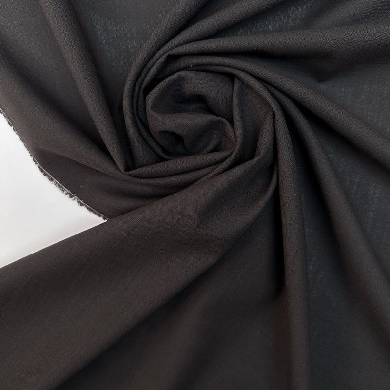 Wool Plain Weave Dress Fabric Gray Shades
