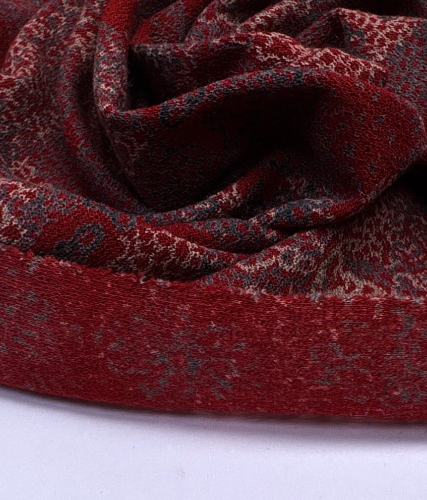 Acrylic Elastane Knitted Fabric Multicolour