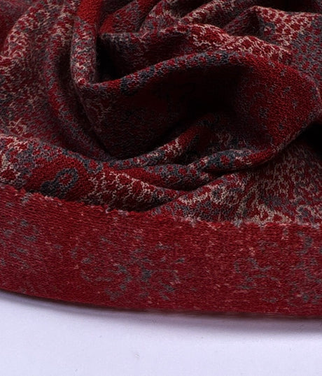 Acrylic Elastane Knitted Fabric Multicolour