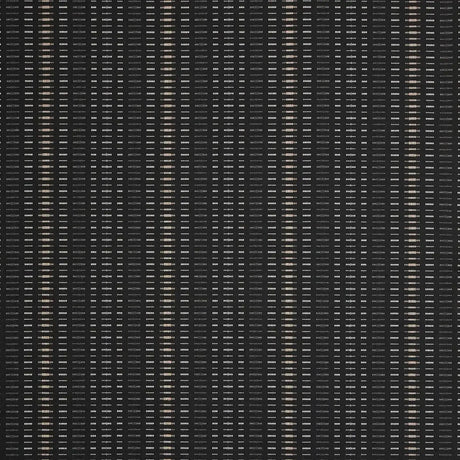 Esti Onyx Black 44349-0024 Solution Dyed Acrylic Fabric - Black, Vertical Stripes, 54" Width (1 Yard)