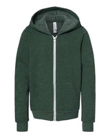Youth Sponge Fleece Full-Zip Hoodie Sweatshirt