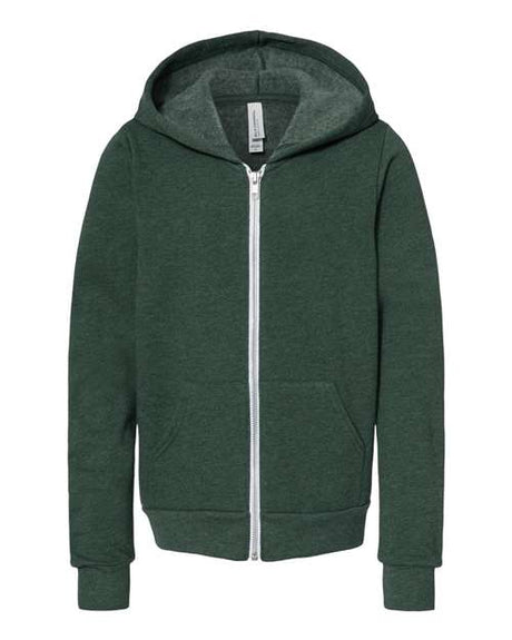 Youth Sponge Fleece Full-Zip Hoodie Sweatshirt