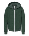 Youth Sponge Fleece Full-Zip Hoodie Sweatshirt