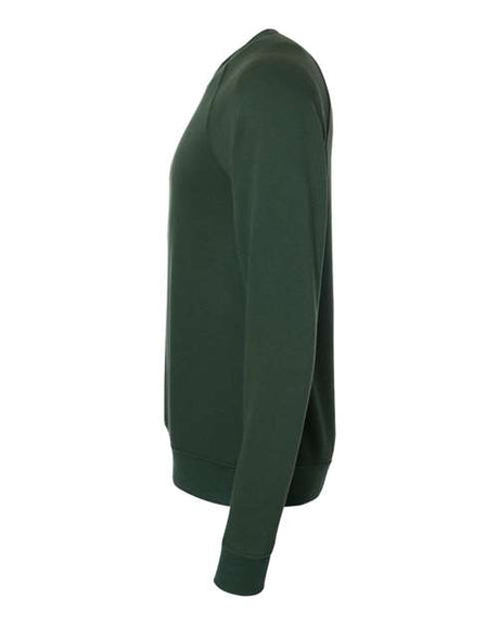 Image 1: Unisex Sponge Fleece Raglan CrewneckImage 2: Soft raglan unisex sweatshirtImage 3: Classic fleece pullover designImage 4: Blank crewneck for custom printingImage 5: Comfortable casual unisex apparelImage 6: Premium sponge fleece sweatshirt