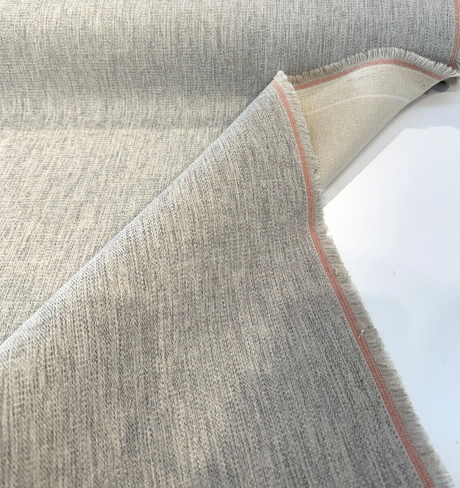 Valor Stone Soft Chenille Upholstery Fabric - Stone Gray Beige, 54" Width (By The Yard)