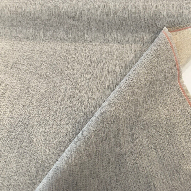 Valor Stone Soft Chenille Upholstery Fabric - Stone Gray Beige, 54" Width (By The Yard)