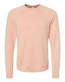 Adult Sponge Fleece Raglan Crewneck Sweatshirt