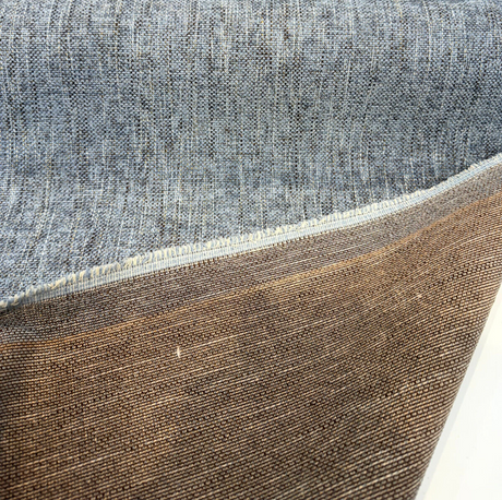 Endure Blue Wedgewood Chenille Upholstery Fabric - Blue, Soft Chenille, 54" Width (1 Yard)